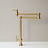 azulsouk brass pot filler deck-mounted