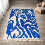Blue Moroccan Rug - Best Sellers AzulSouk