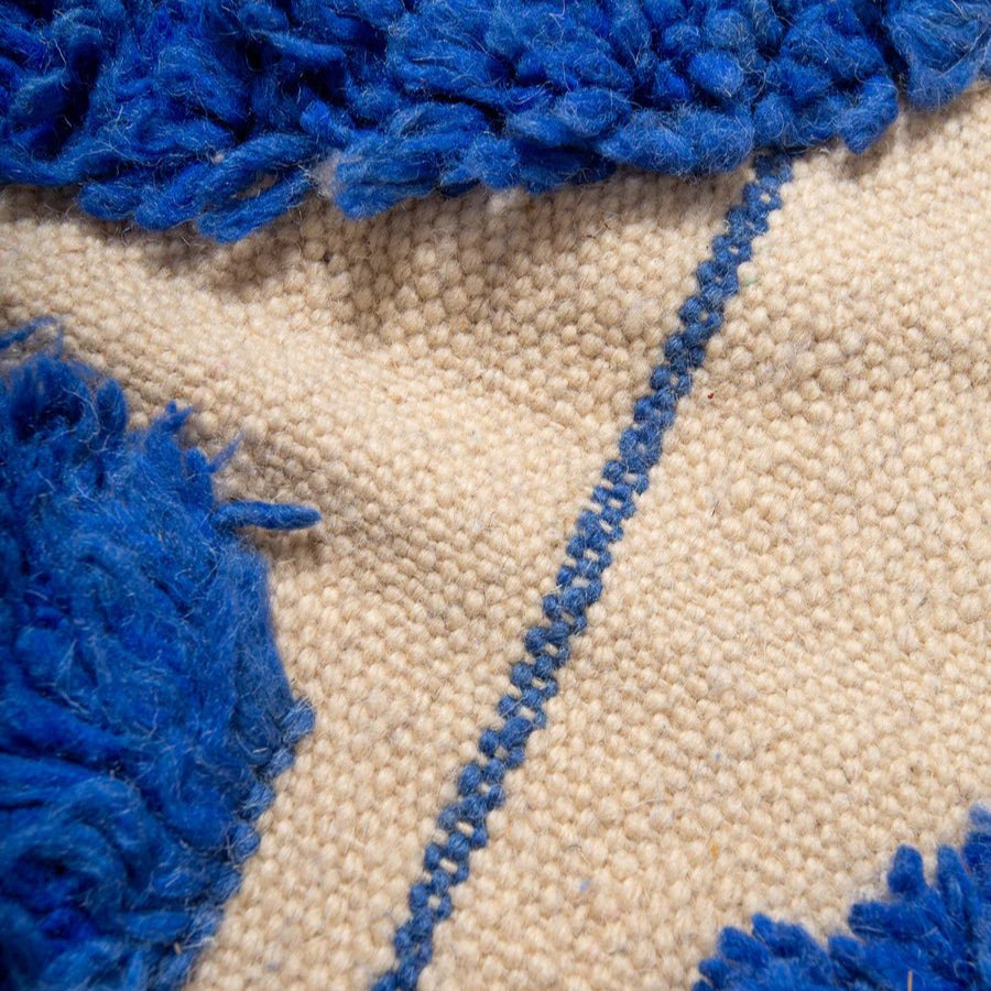 Blue Moroccan Rug - Best Sellers AzulSouk