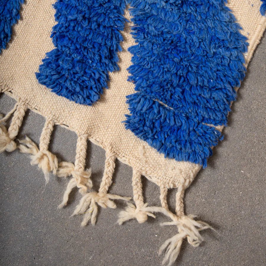 Blue Moroccan Rug - Best Sellers AzulSouk