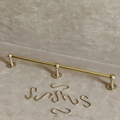brass bar pot racks hanger