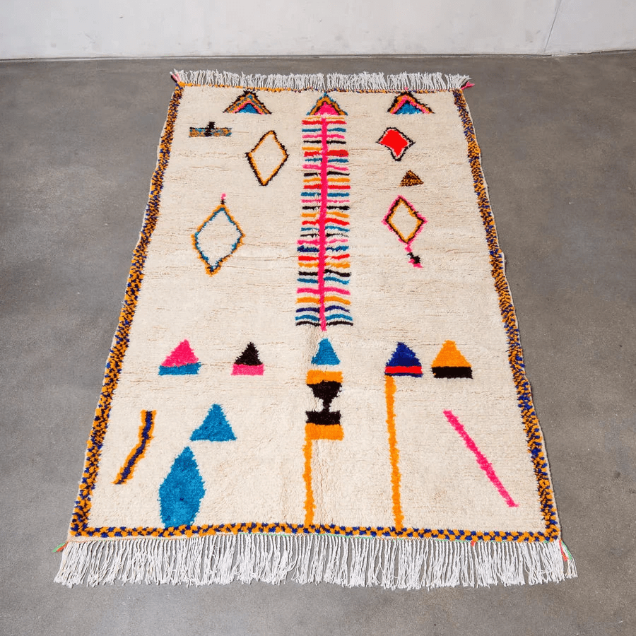 Camilla - Modern Handmade Rug - Vintage Rugs AzulSouk