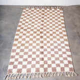 Checkered Moroccan Handmade Rug - Modern Rugs AzulSouk