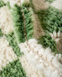 Chess Green Moroccan Rug - Best Sellers AzulSouk
