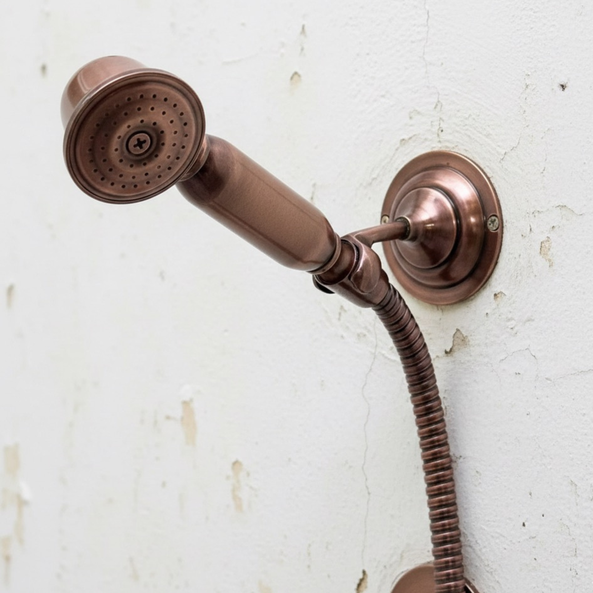 copper shower hand 