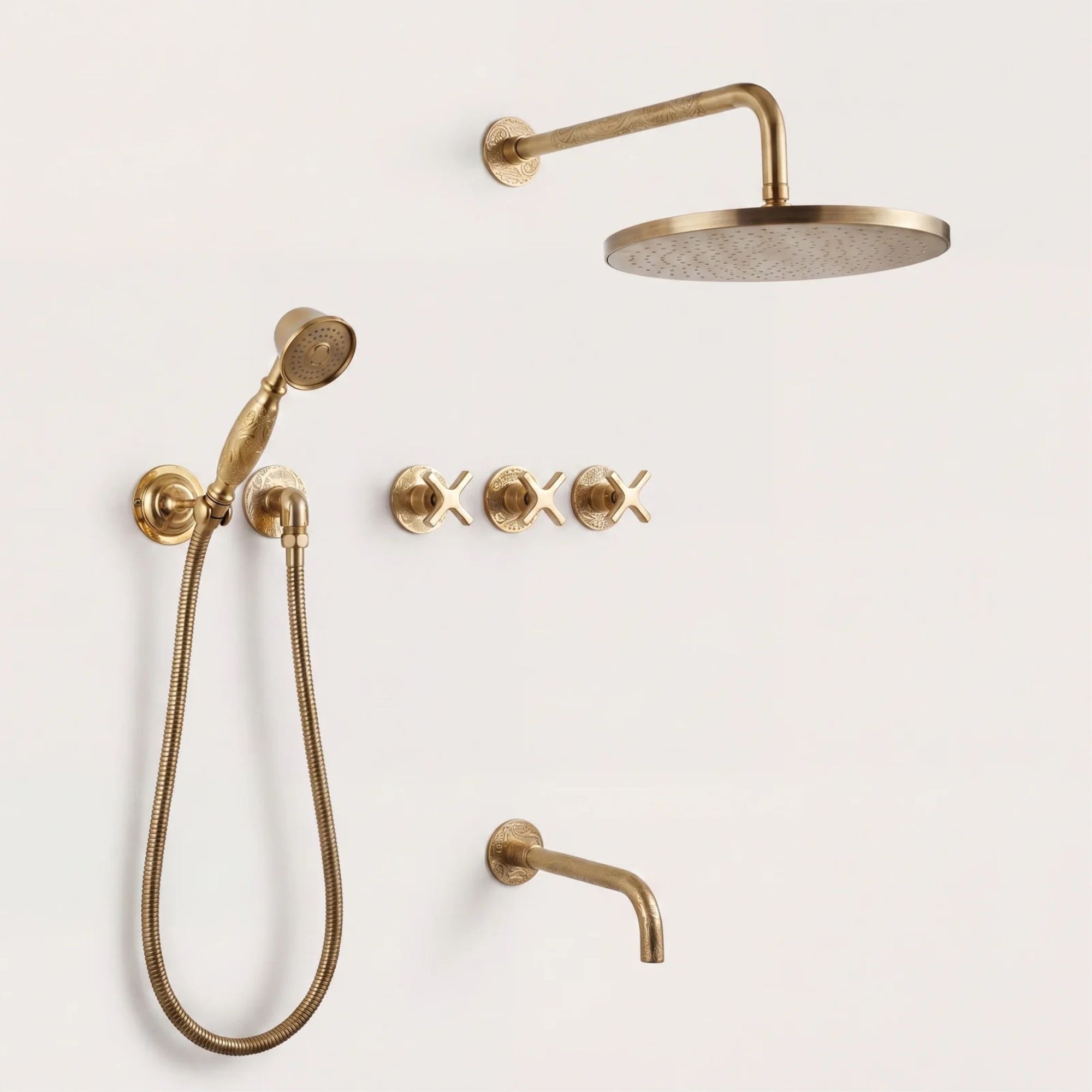 unlacquered-brass-shower-set