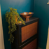 hammered solid copper vessel sink