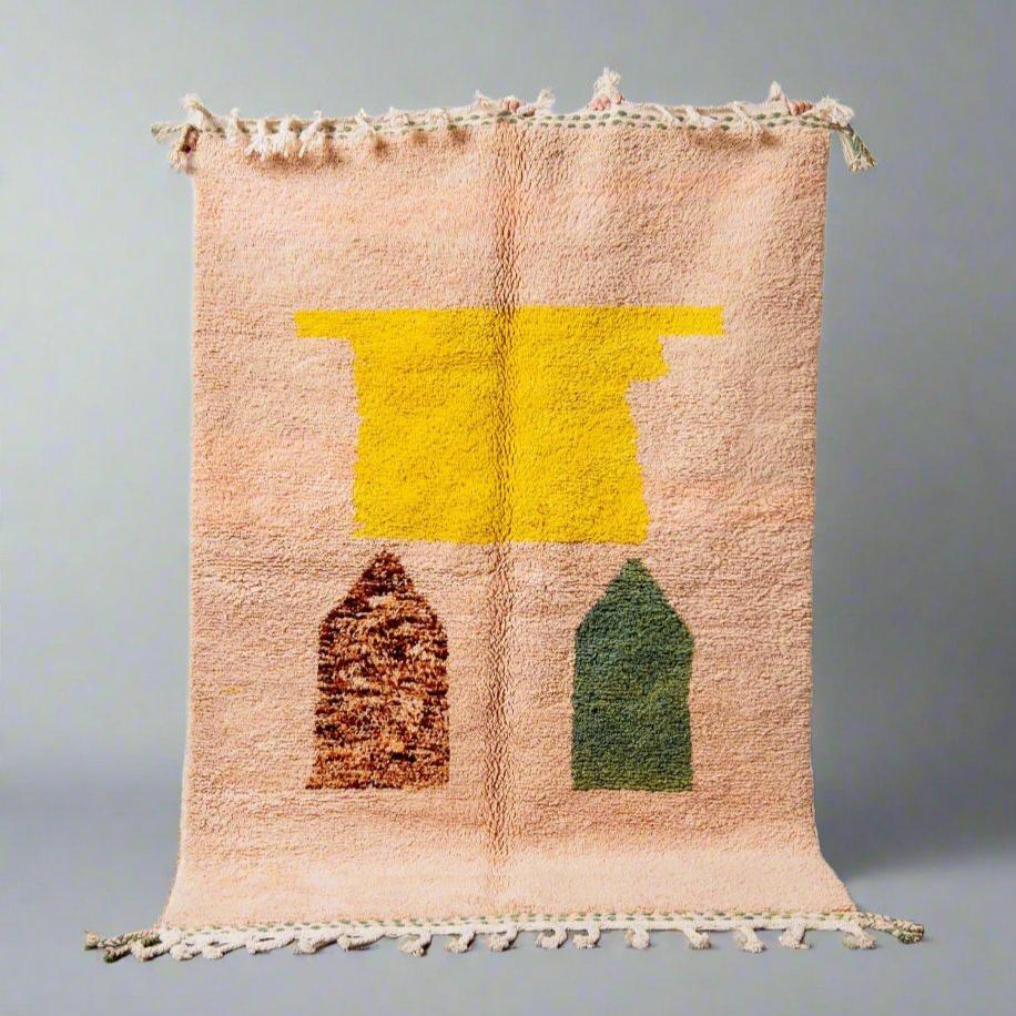 Hana - Decorated Moroccan Rug - #product_type # Azulcarpets