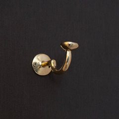 Unlacquered Brass Hooks