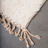Hora - Modern White Moroccan Rug - Modern Rugs AzulSouk