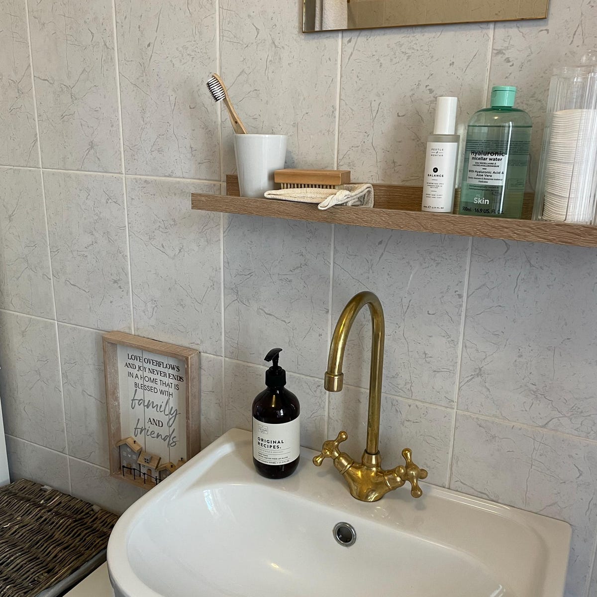 Unlacquered brass Single Hole faucet-4