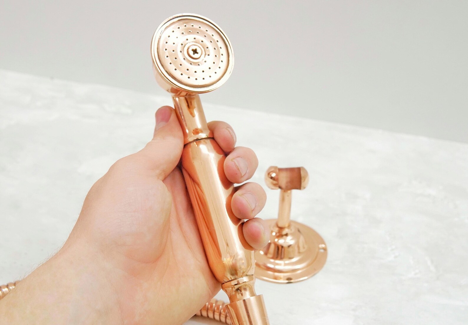Solid Brass Shower HandHeld-8