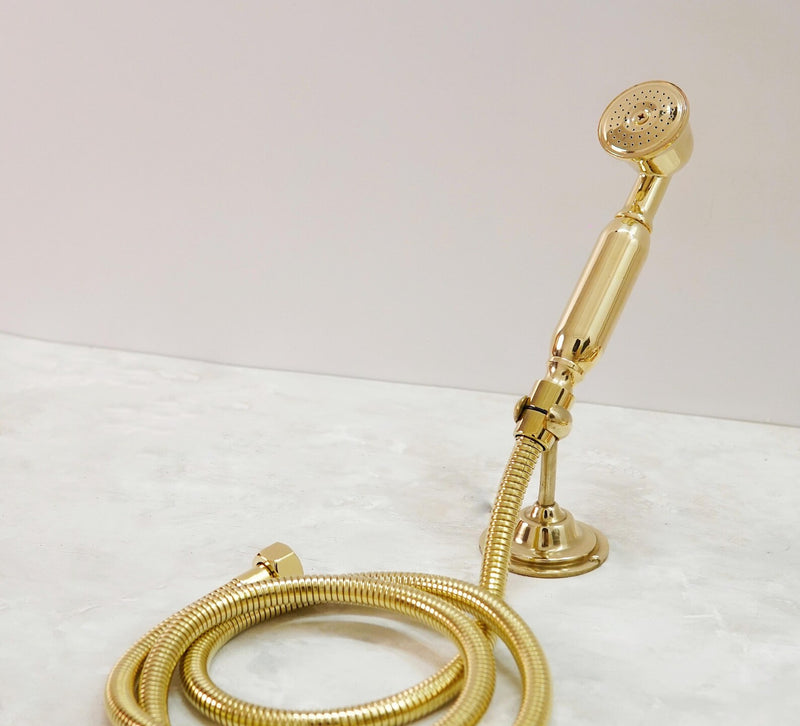 Solid Brass Shower HandHeld-zoom-
