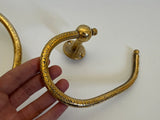 Handmade Brass Toilet Paper Holder