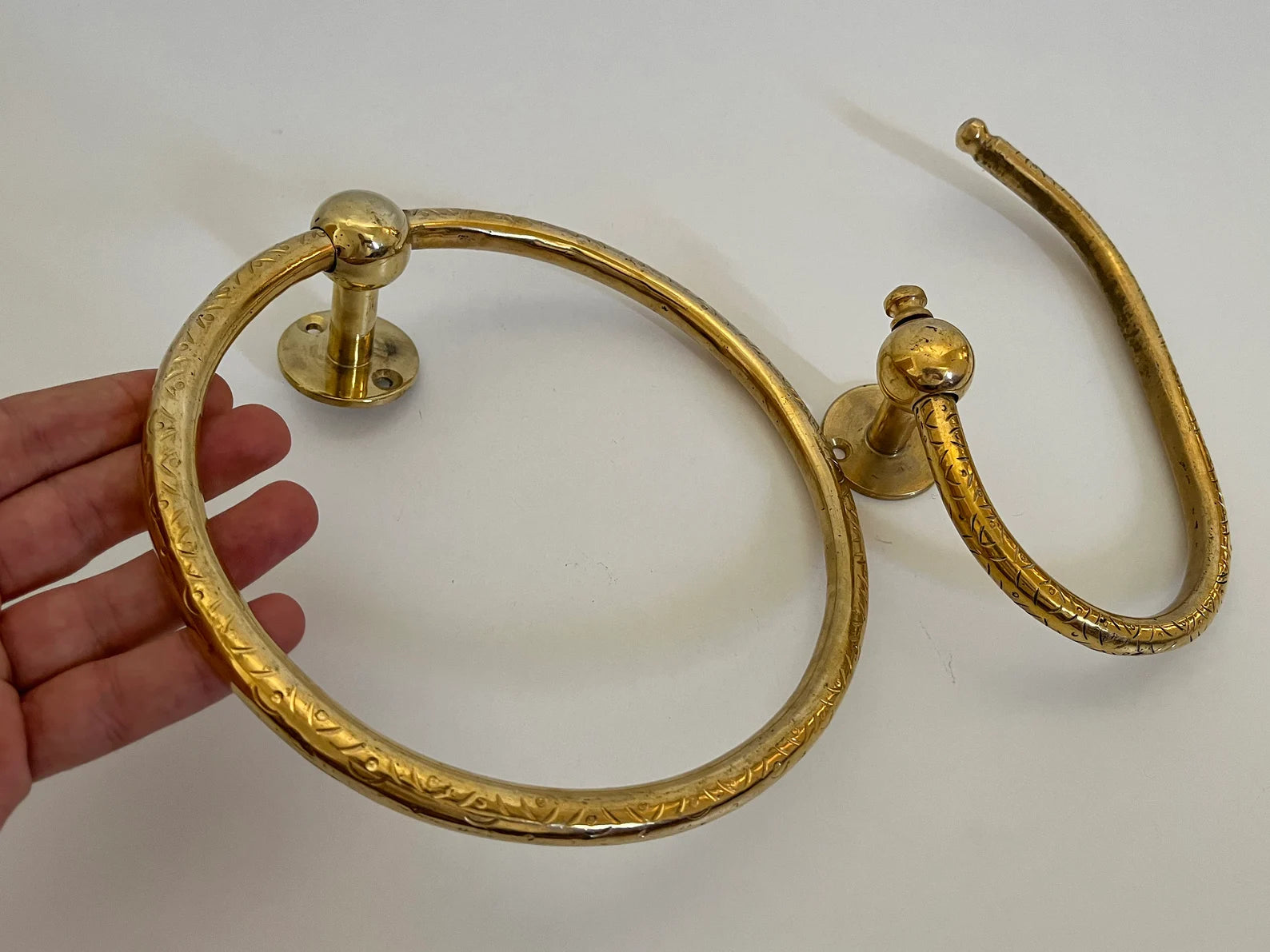 Handmade Brass Toilet Paper Holder-zoom-2