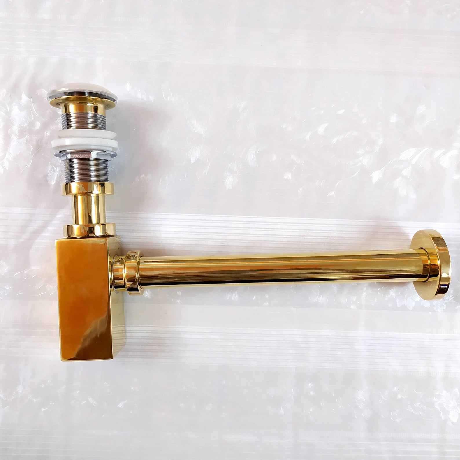 Unlacquered Brass P Trap