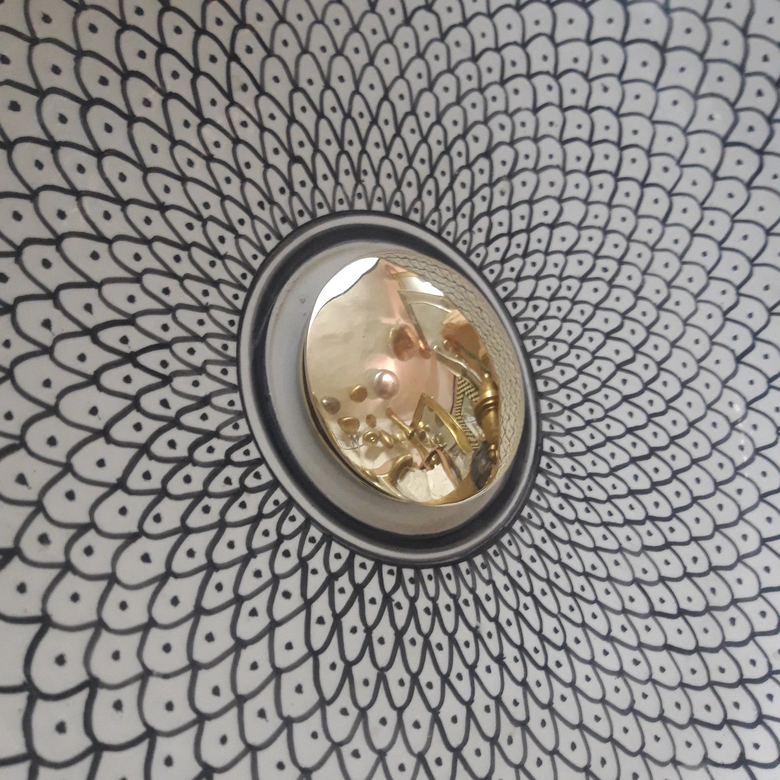 Unlacquered brass push up drain - drains and hardware AzulSouk