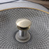 Unlacquered brass push up drain - drains and hardware AzulSouk
