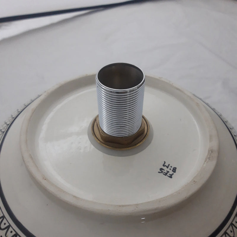 Unlacquered brass push up drain-zoom-