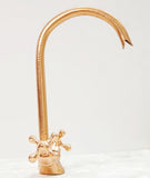 Single Hole Gooseneck Bathroom Faucet