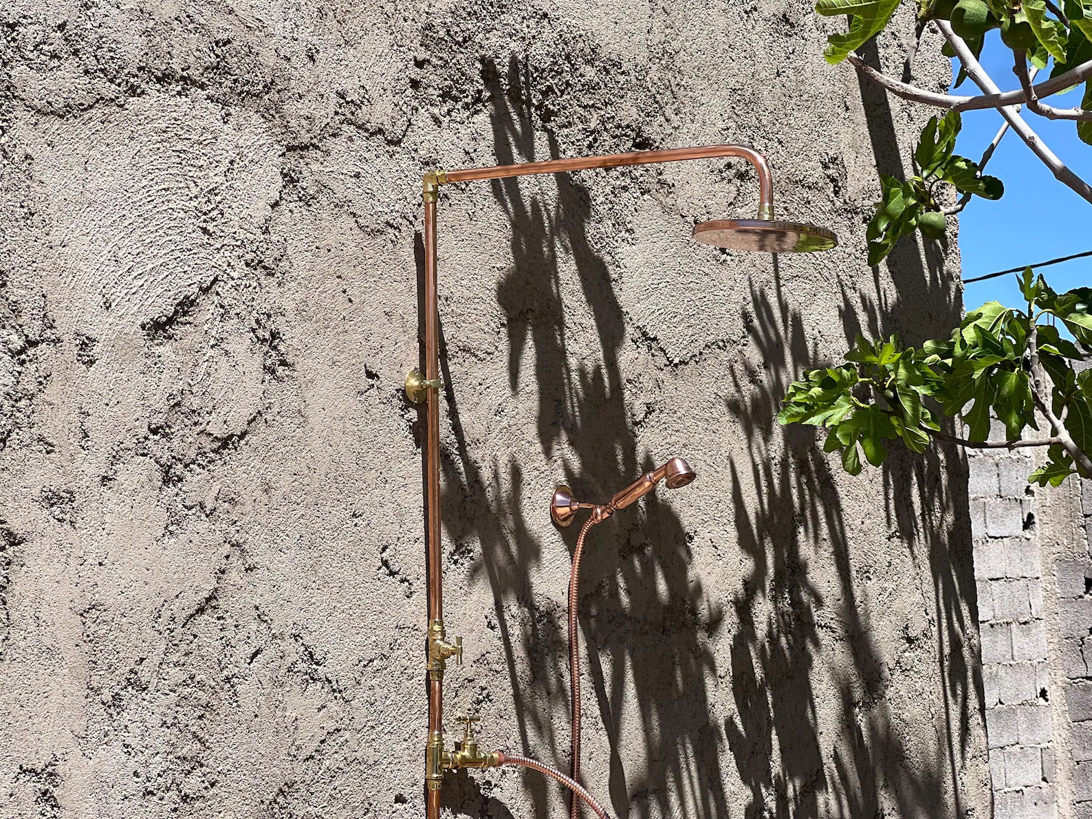 Outdoor Copper Shower System-zoom-2