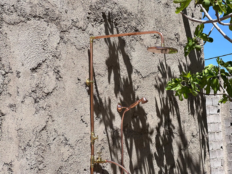 Outdoor Copper Shower System-zoom-