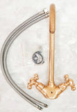 Single Hole Gooseneck Bathroom Faucet