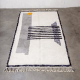 JAMAL - White Moroccan Rug - Custom Rugs AzulSouk