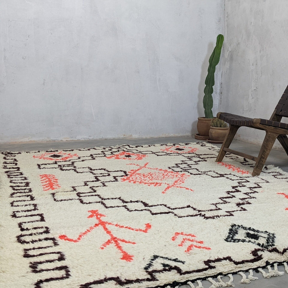 Jihane - Shag Moroccan rug - Vintage Rugs Azulcarpets