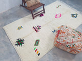 Leo - White Modern Rug - Modern Rugs AzulSouk