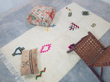 Leo - White Modern Rug - Modern Rugs AzulSouk