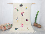 Leo - White Modern Rug - Modern Rugs AzulSouk