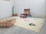 Leo - White Modern Rug - Modern Rugs AzulSouk