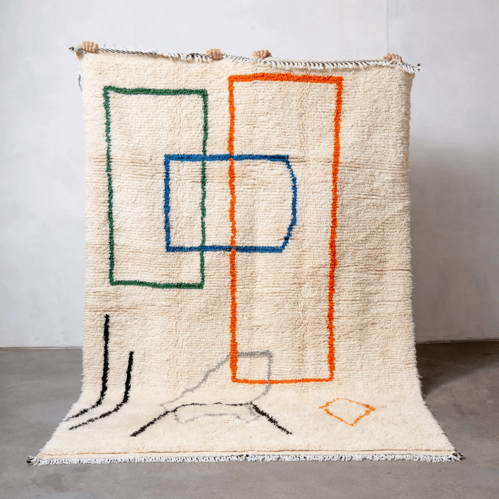 Modern Moroccan Rug - Modern Rugs AzulSouk