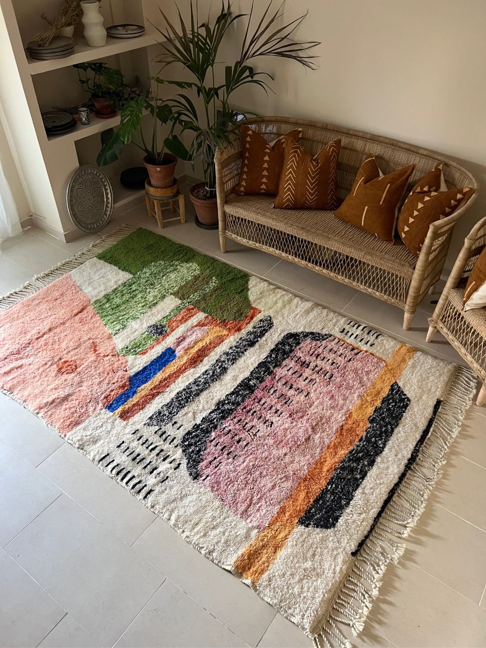 Moroccan Handmade Rug - Vintage Rugs AzulSouk