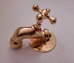 Moroccan Single Hole Wall Mounted Faucet - bathroom faucet AzulSouk