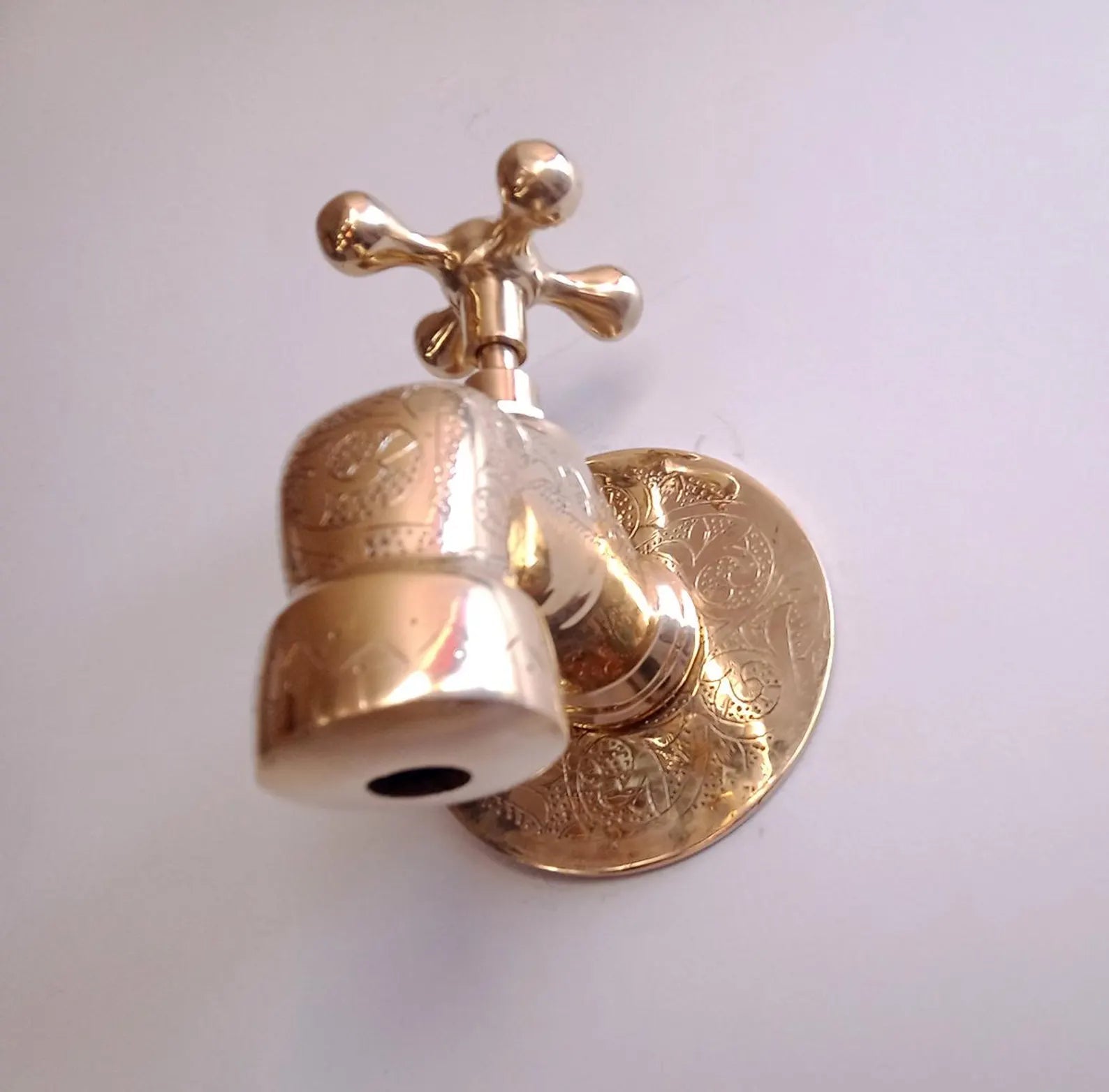 Moroccan Single Hole Wall Mounted Faucet - bathroom faucet AzulSouk