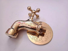 Moroccan Single Hole Wall Mounted Faucet - bathroom faucet AzulSouk