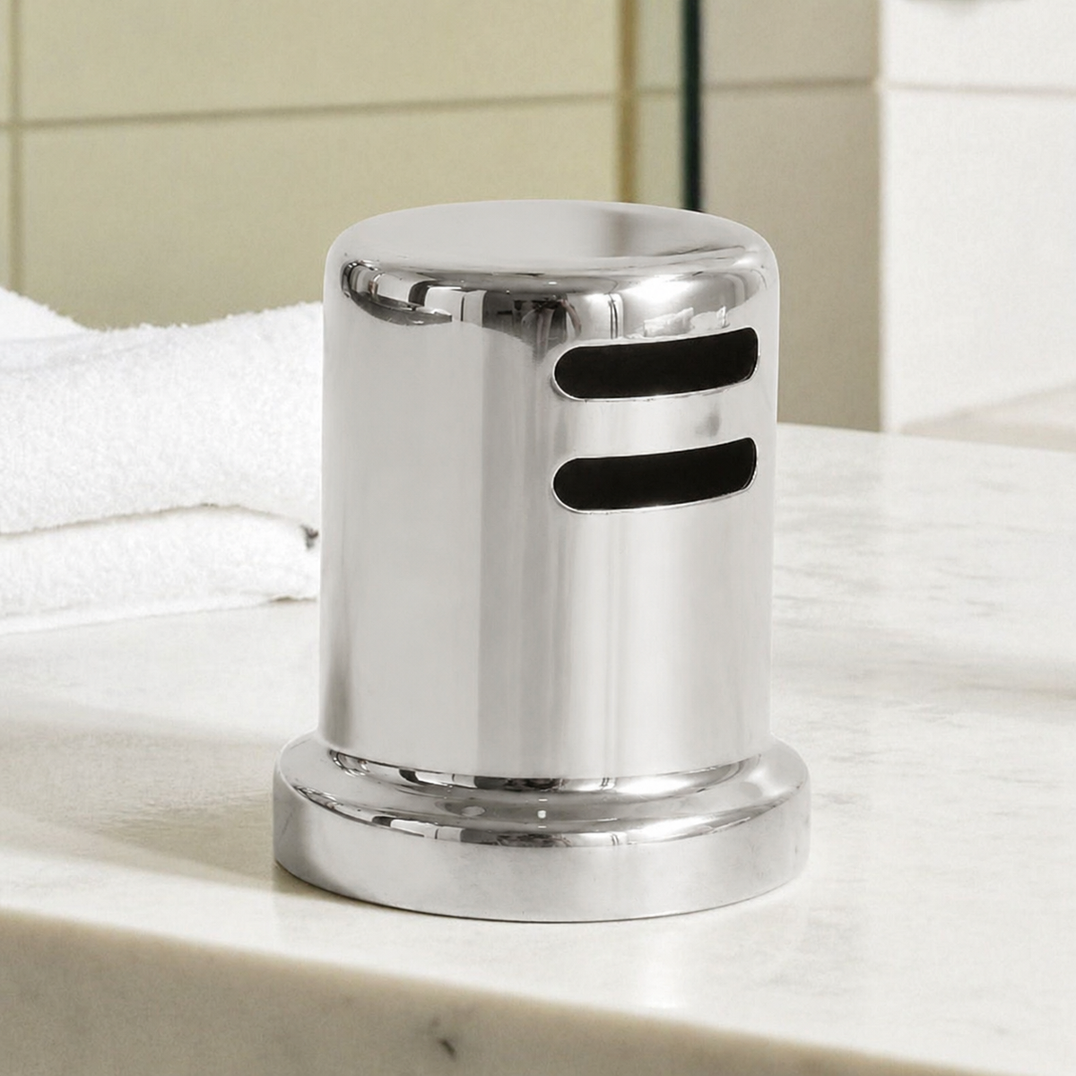Polished Nickel Air Gap Cover