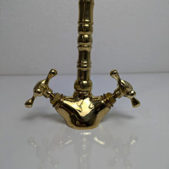 single hole bathroom faucet two handles