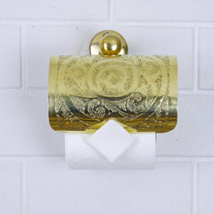 unlacquered brass toilet paper holder azulsouk