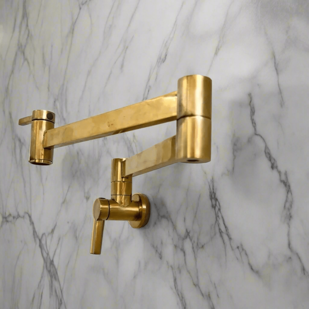 Unlacquered brass Pot Filler - Pot filler AzulSouk