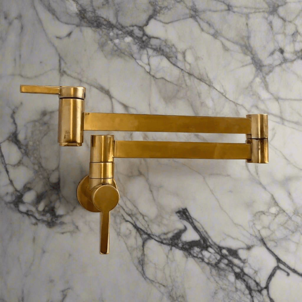 Unlacquered brass Pot Filler - Pot filler AzulSouk