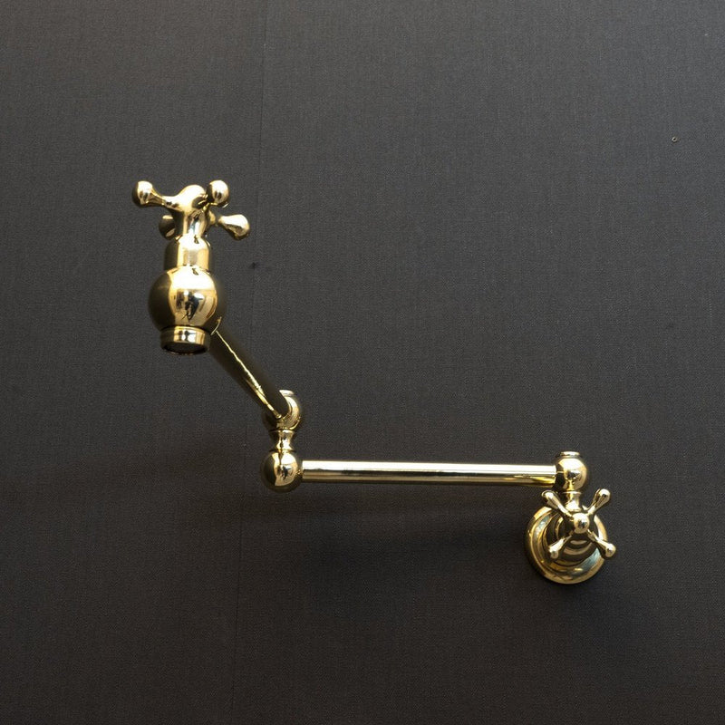 Unlacquered Brass Pot Filler-zoom-
