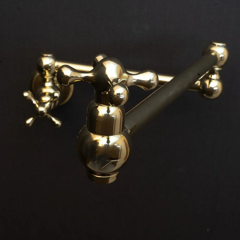 Unlacquered Brass Pot Filler-zoom-