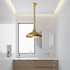 Unlacquered brass showerhead | azulsouk