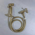 Unlacquered Brass Side Sprayer - kitchen faucet AzulSouk