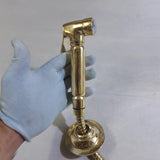 Unlacquered Brass Side Sprayer - kitchen faucet AzulSouk
