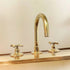 Unlacquered Brass Sink Bathroom Faucet - bathroom faucet AzulSouk