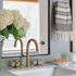 Unlacquered Brass Vanity 3 Holes Faucet - bathroom faucet AzulSouk